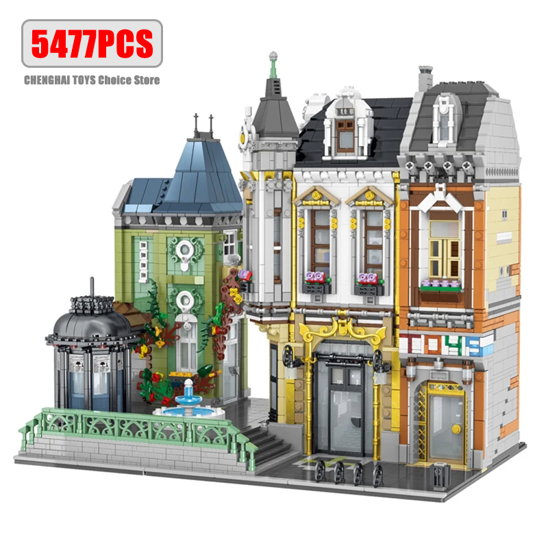 Lego Set Creator - 5477 шт., Детский конструктор «уличный вид»