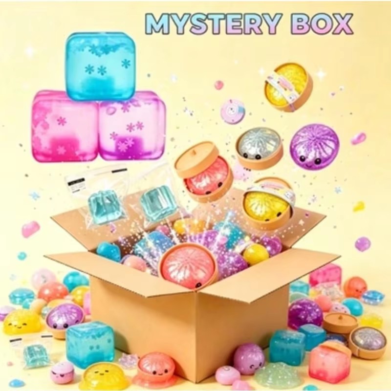 Серия сенсорных игрушек-сквише – обзор и цена Mystery Box Blind Bag
