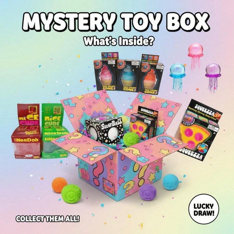 Хит продаж: Набор милых игруше – обзор и цена Mystery Box Blind Bag